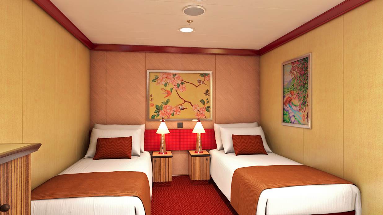 Carnival cabin interior